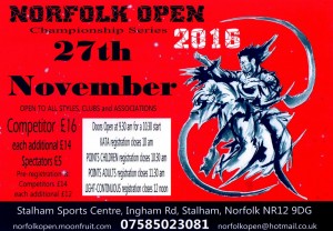 Norfolk Open CS Poster 27th Nov